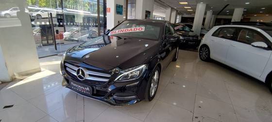 MERCEDES-BENZ C 180 1.6 CGI EXCLUSIVE 16V TURBO GASOLINA 4P AUTOMÁTICO MERCEDES-BENZ C 180 1.6 CGI EXCLUSIVE 16V TURBO GASOLINA 4P AUTOMÁTICO